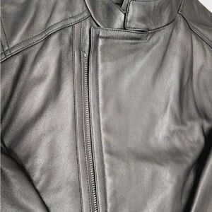 Men's Black Lambskin Leather Jacket